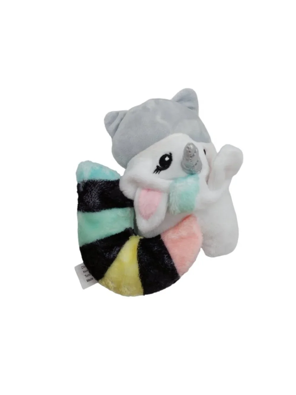Justice Raccoon Unicorn Suit Plush Stuffed Animal Toy 6” Tween Brands 2019